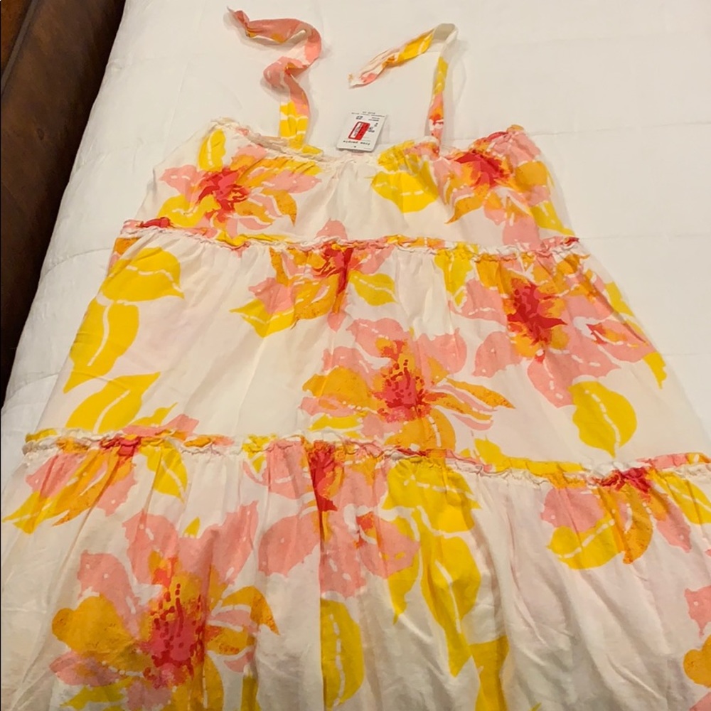 Free People Moonshine Linen Midi